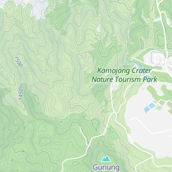 Map of Gunung Jahe