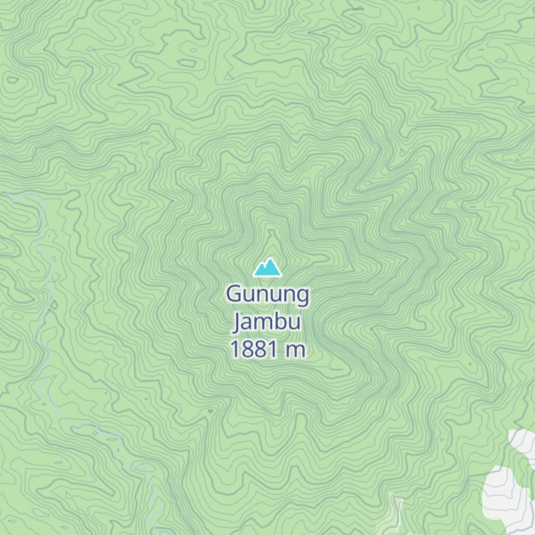 Map of Gunung Jambu