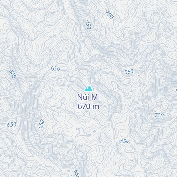 Map of Núi Mi