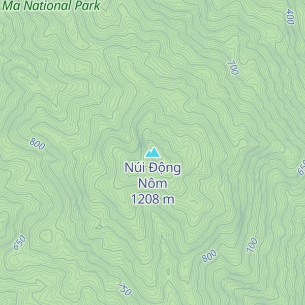 Map of Núi Động Nôm