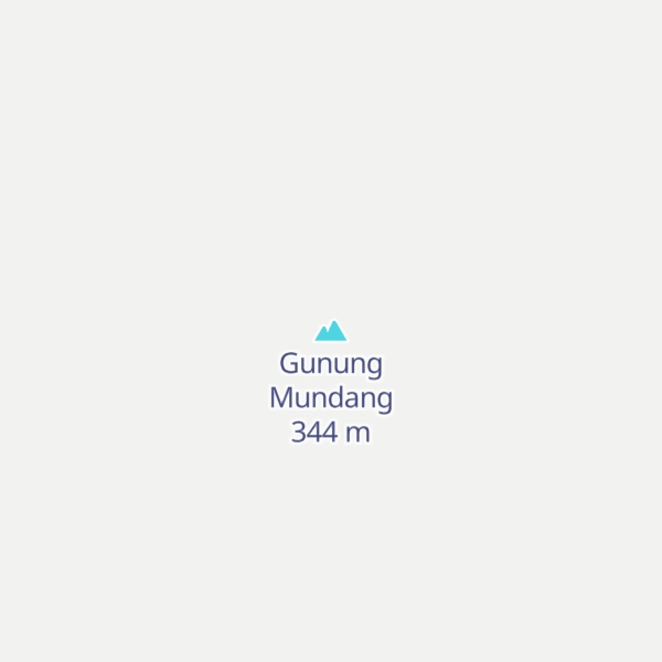 Map of Gunung Mundang
