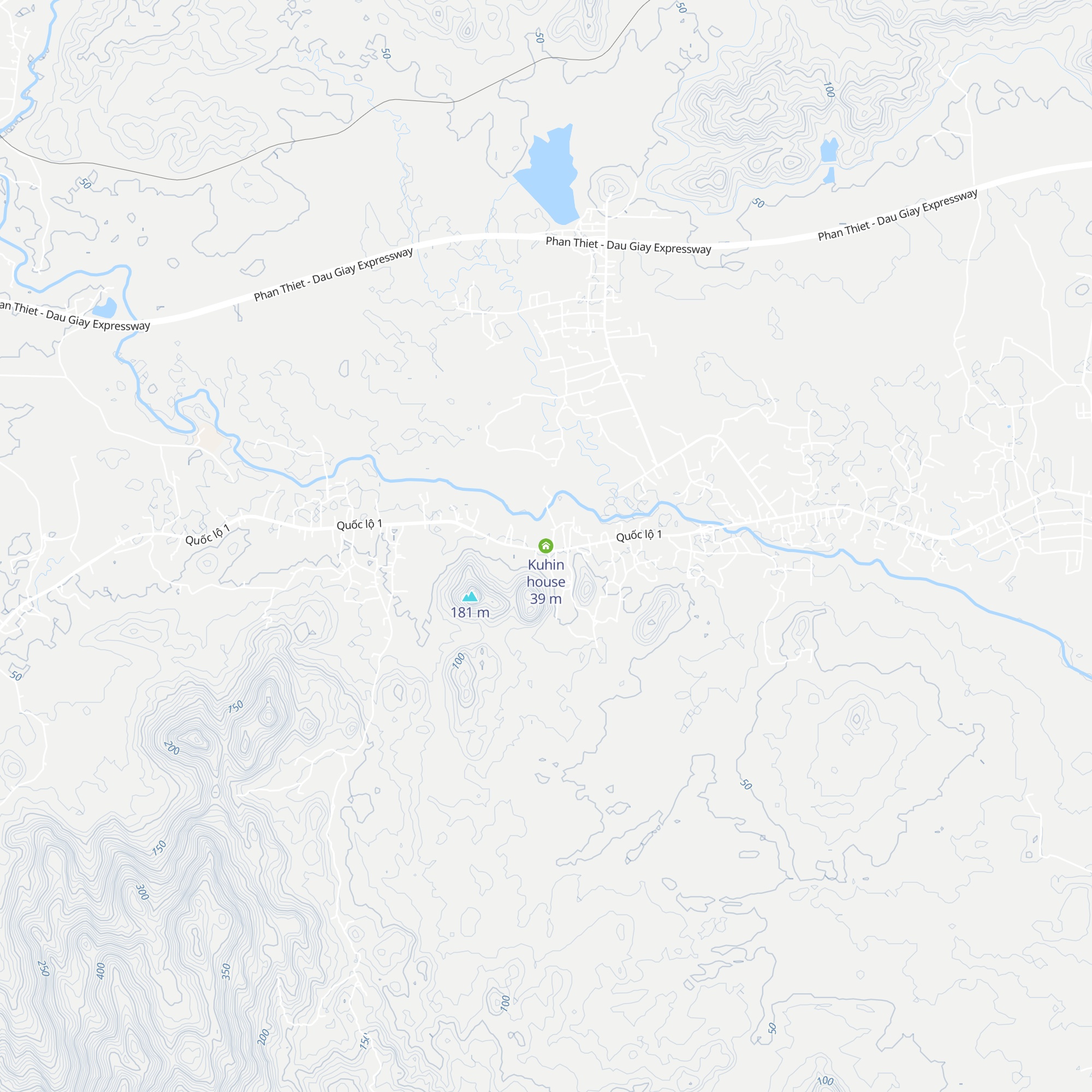Kuhin house map