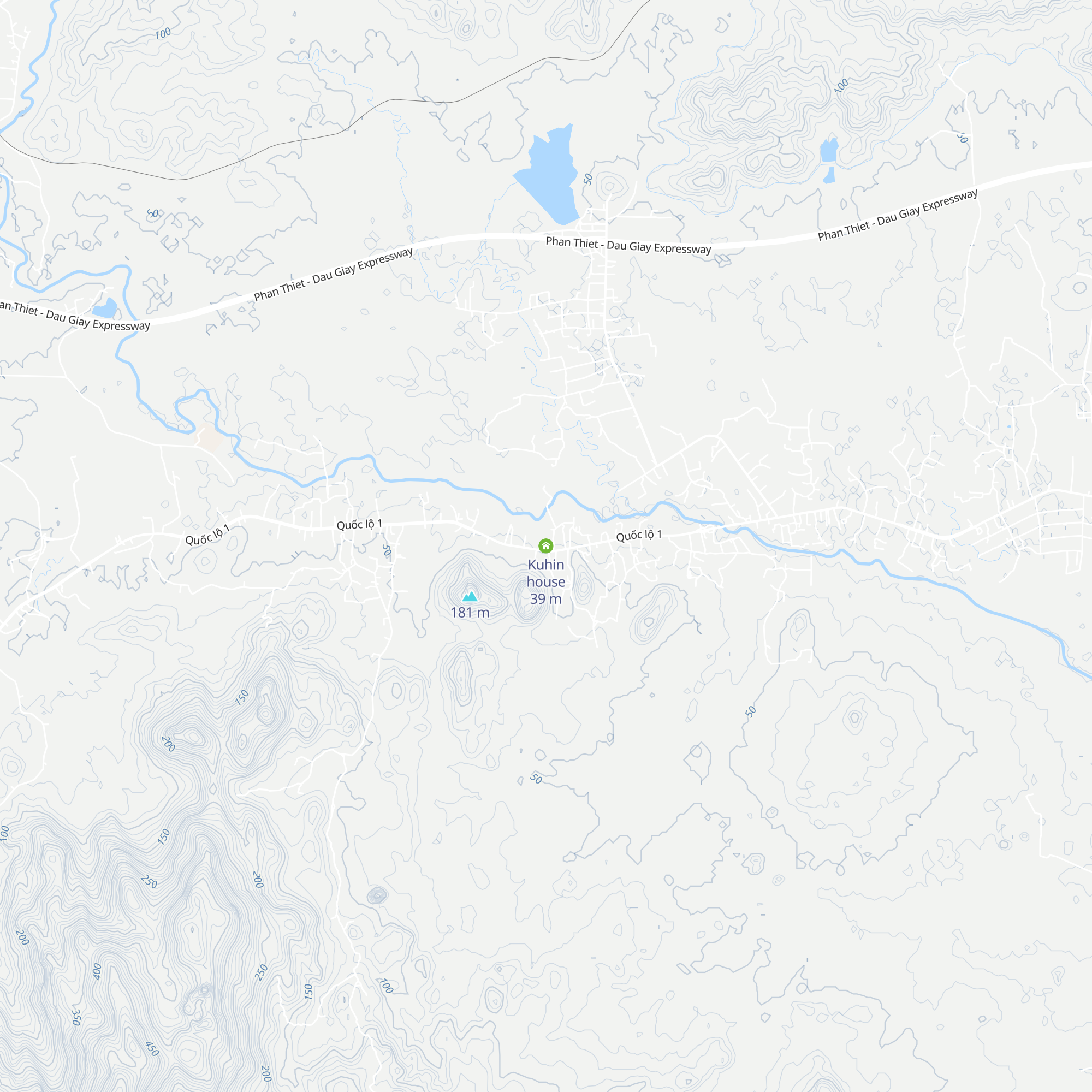 Kuhin house map