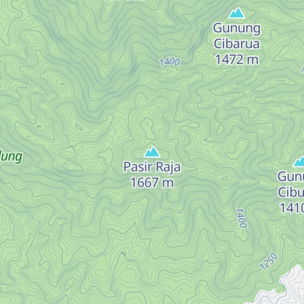 Map of Pasir Raja