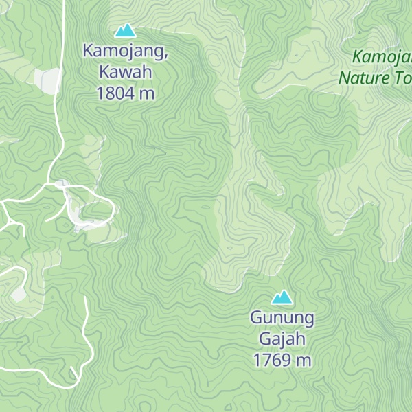 Map of Gunung Cilutung