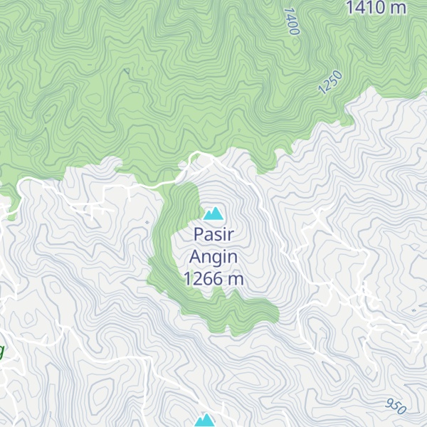 Map of Pasir Angin