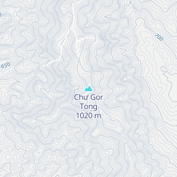 Map of Chư Gor Tong