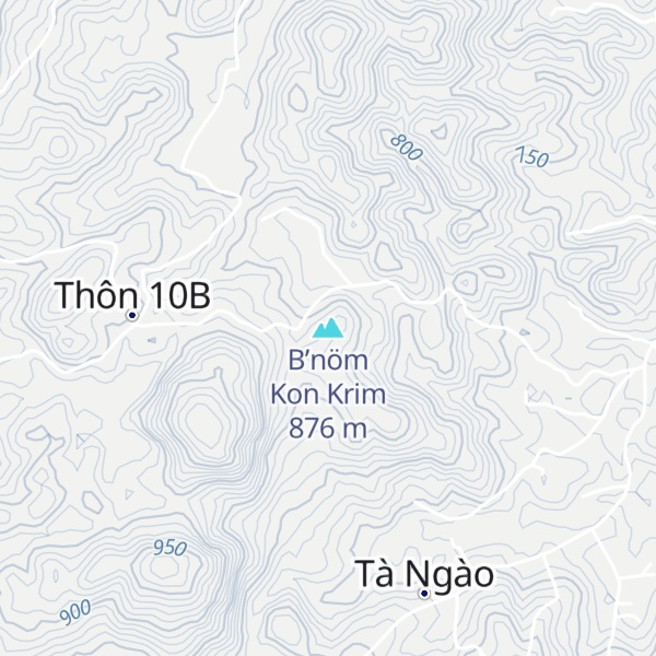 Map of B’nöm Kon Krim