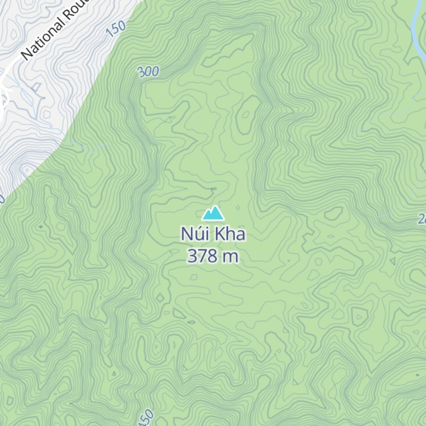 Map of Núi Kha