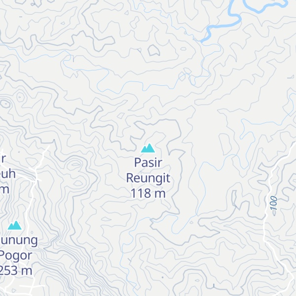 Map of Pasir Reungit