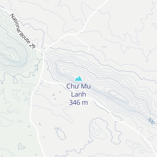 Map of Chư Mu Lanh
