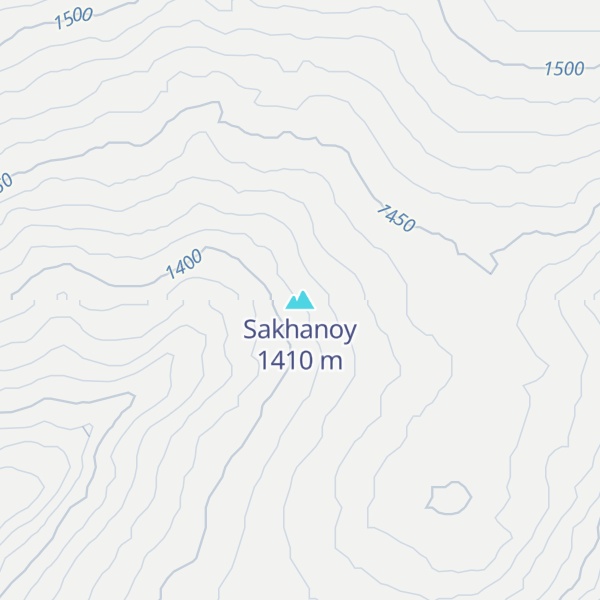 Map of Sakhanoy