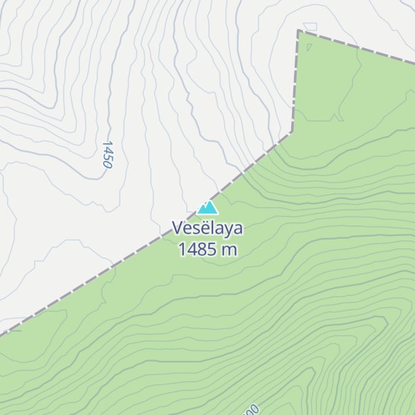Map of Vesëlaya