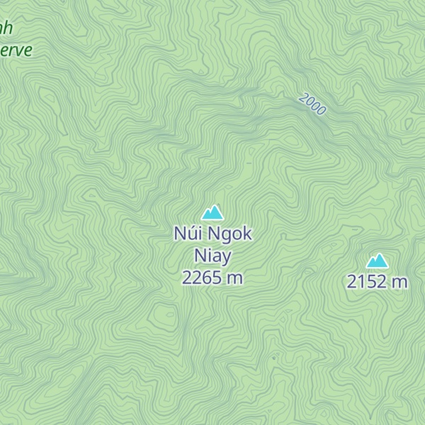 Map of Núi Ngok Niay