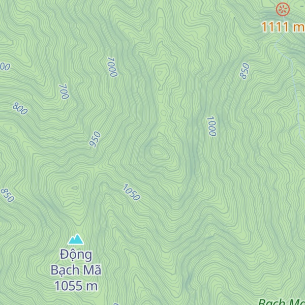 Map of Núi Bạch Mã