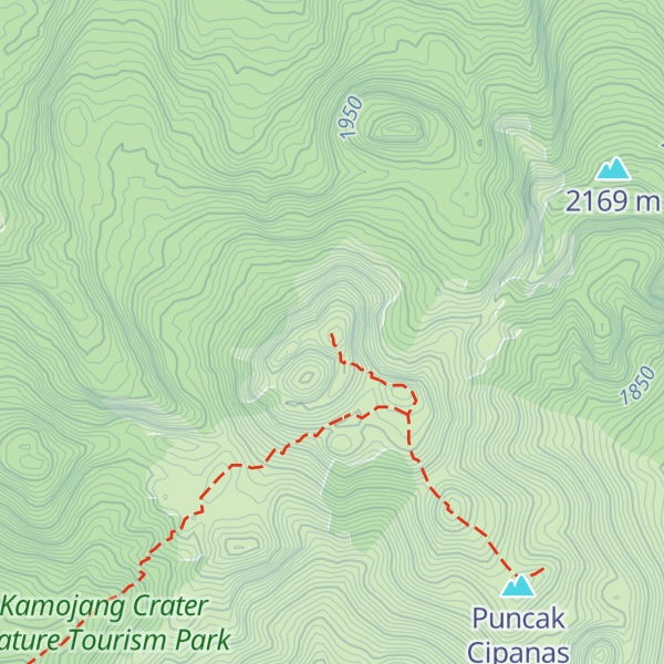 Map of Gunung Masigit
