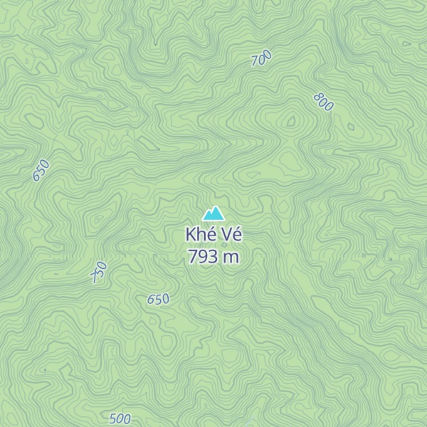 Map of Khé Vé