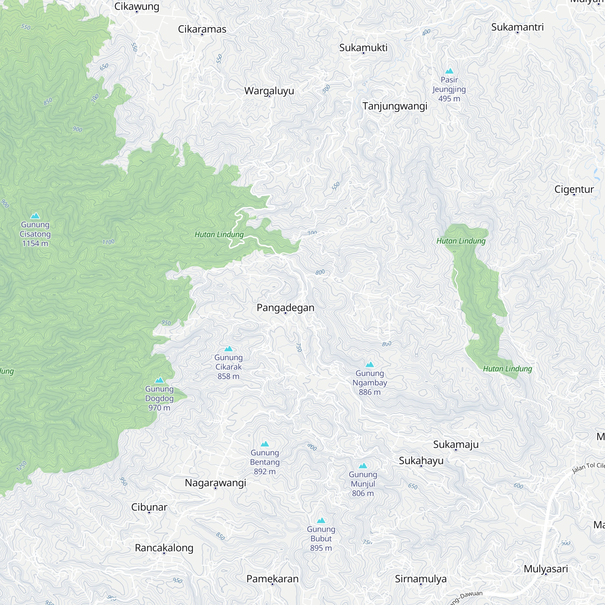 Guardhouse Cipungur map