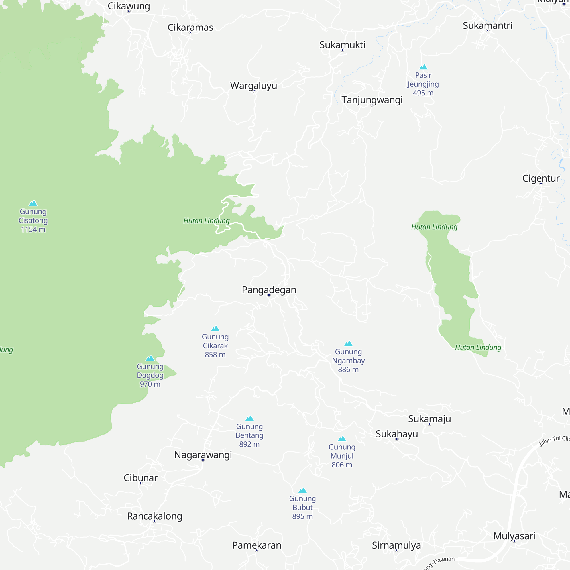 Guardhouse Cipungur map