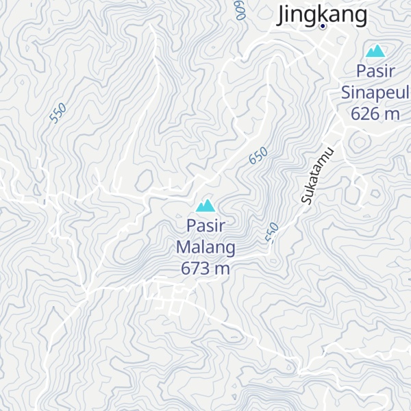 Map of Pasir Malang