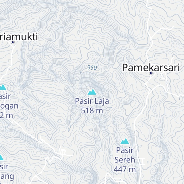 Map of Pasir Laja