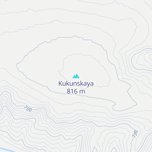 Map of Kukunskaya