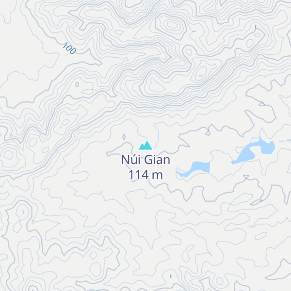 Map of Núi Gian
