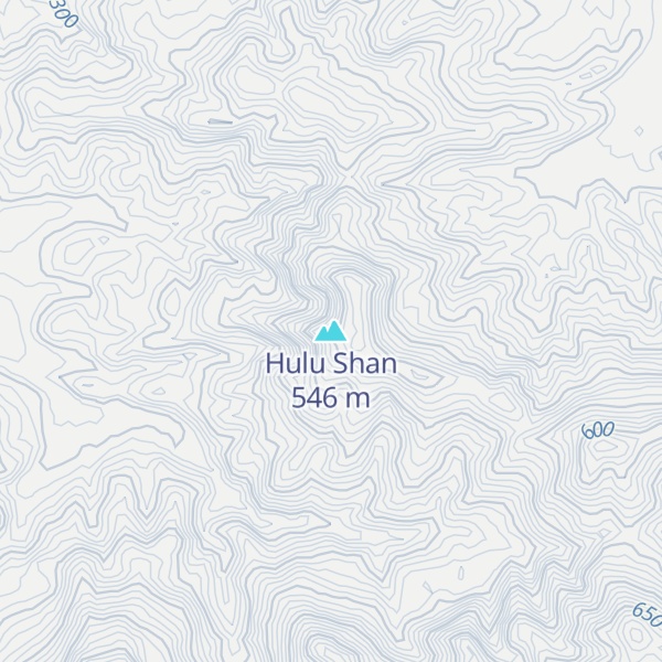 Map of Hulu Shan