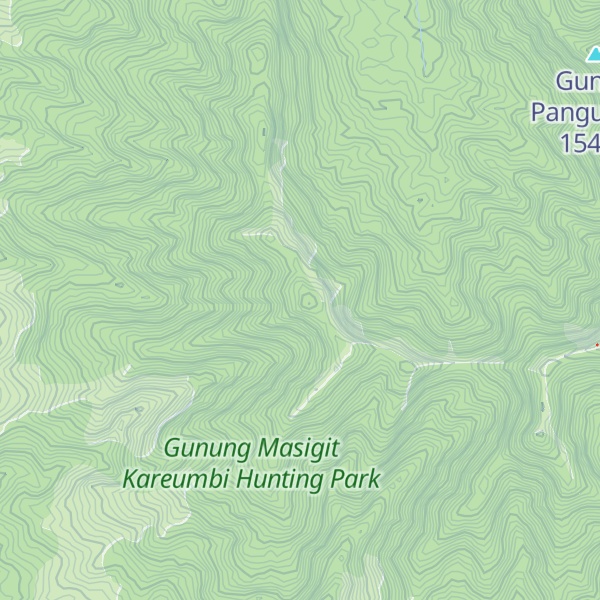 Map of Gunung Kareumbi