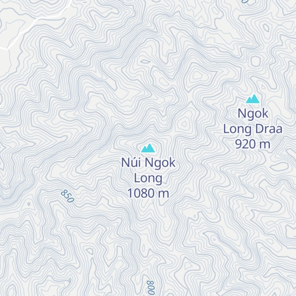 Map of Núi Ngok Long