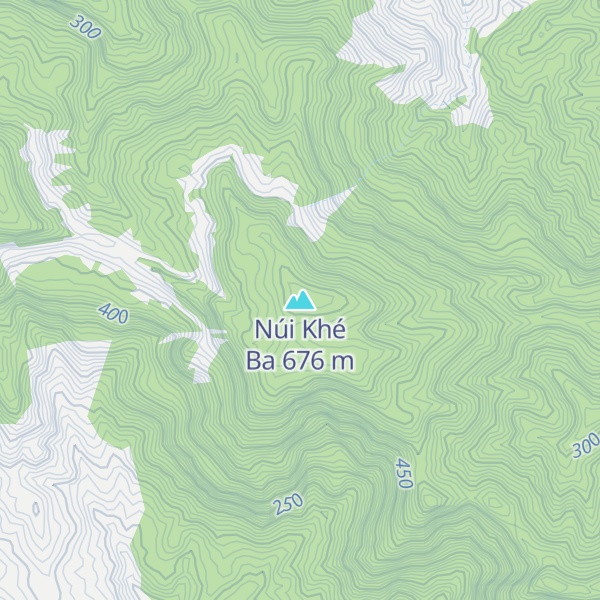 Map of Núi Khé Ba