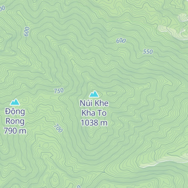 Map of Núi Khe Kha To