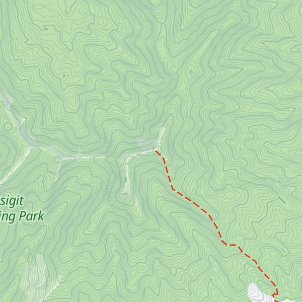 Map of Gunung Kerenceng