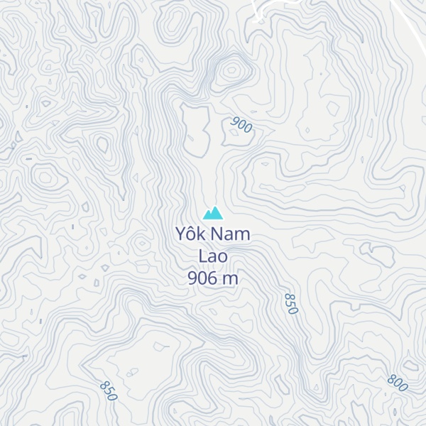 Map of Yôk Nam Lao
