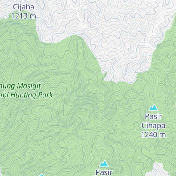Map of Gunung Bujung