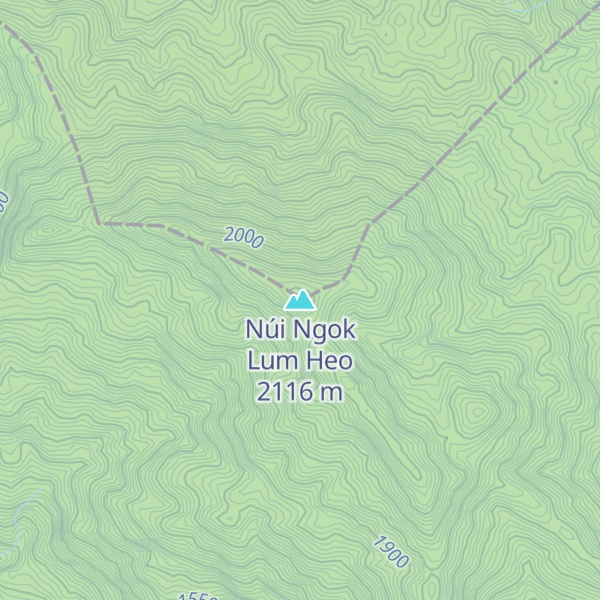 Map of Núi Ngok Lum Heo