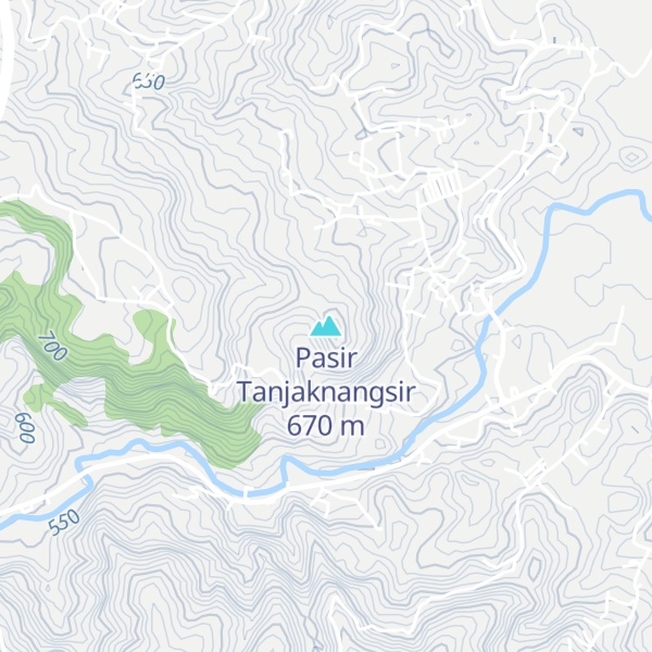 Map of Pasir Tanjaknangsir