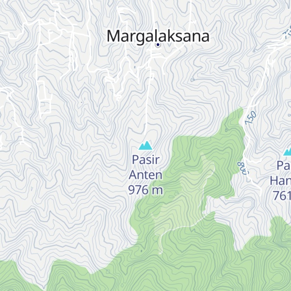 Map of Pasir Anten