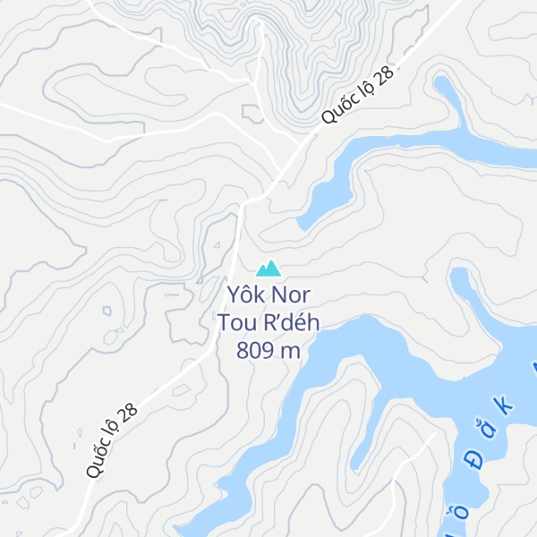Map of Yôk Nor Tou R’déh