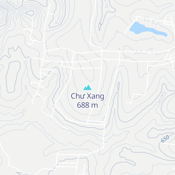 Map of Chư Xang