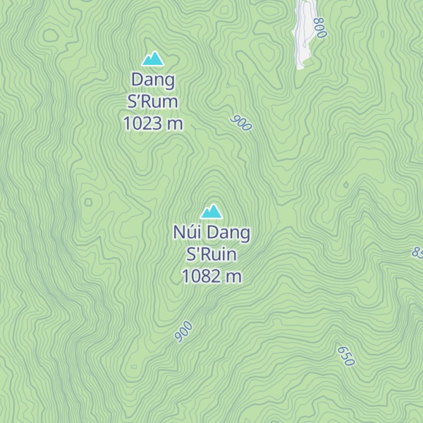 Map of Núi Dang S'Ruin