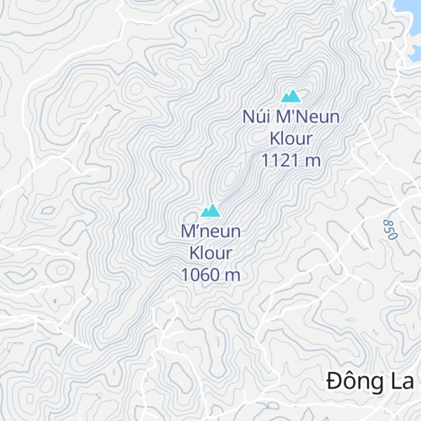 Map of M’neun Klour