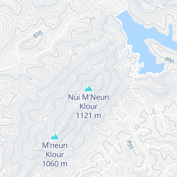 Map of Núi M'Neun Klour
