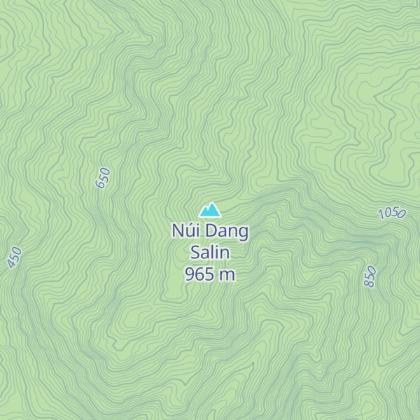 Map of Núi Dang Salin