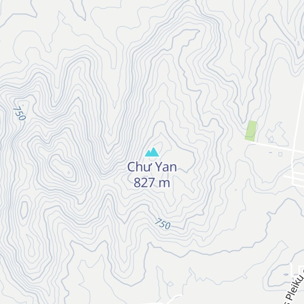 Map of Chư Yan