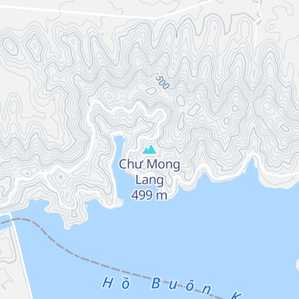 Map of Chư Mong Lang