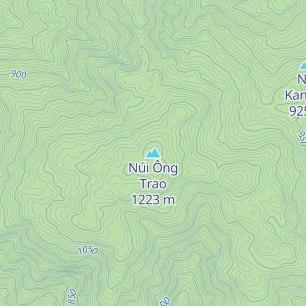 Map of Núi Ông Trao