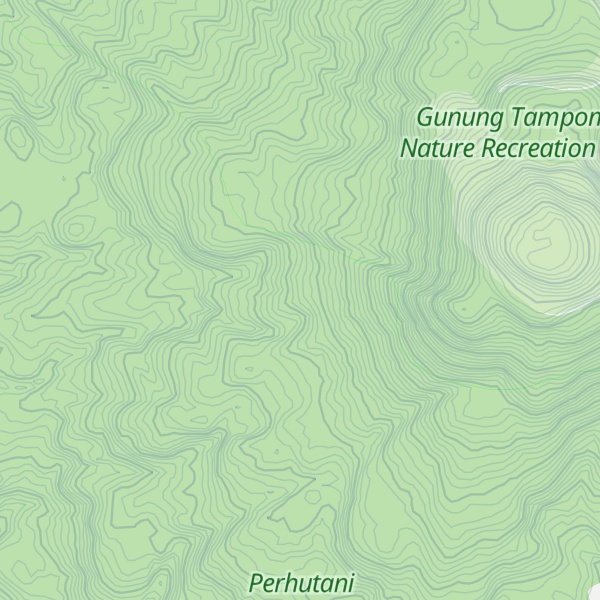 Map of Gunung Sangiangtaraje