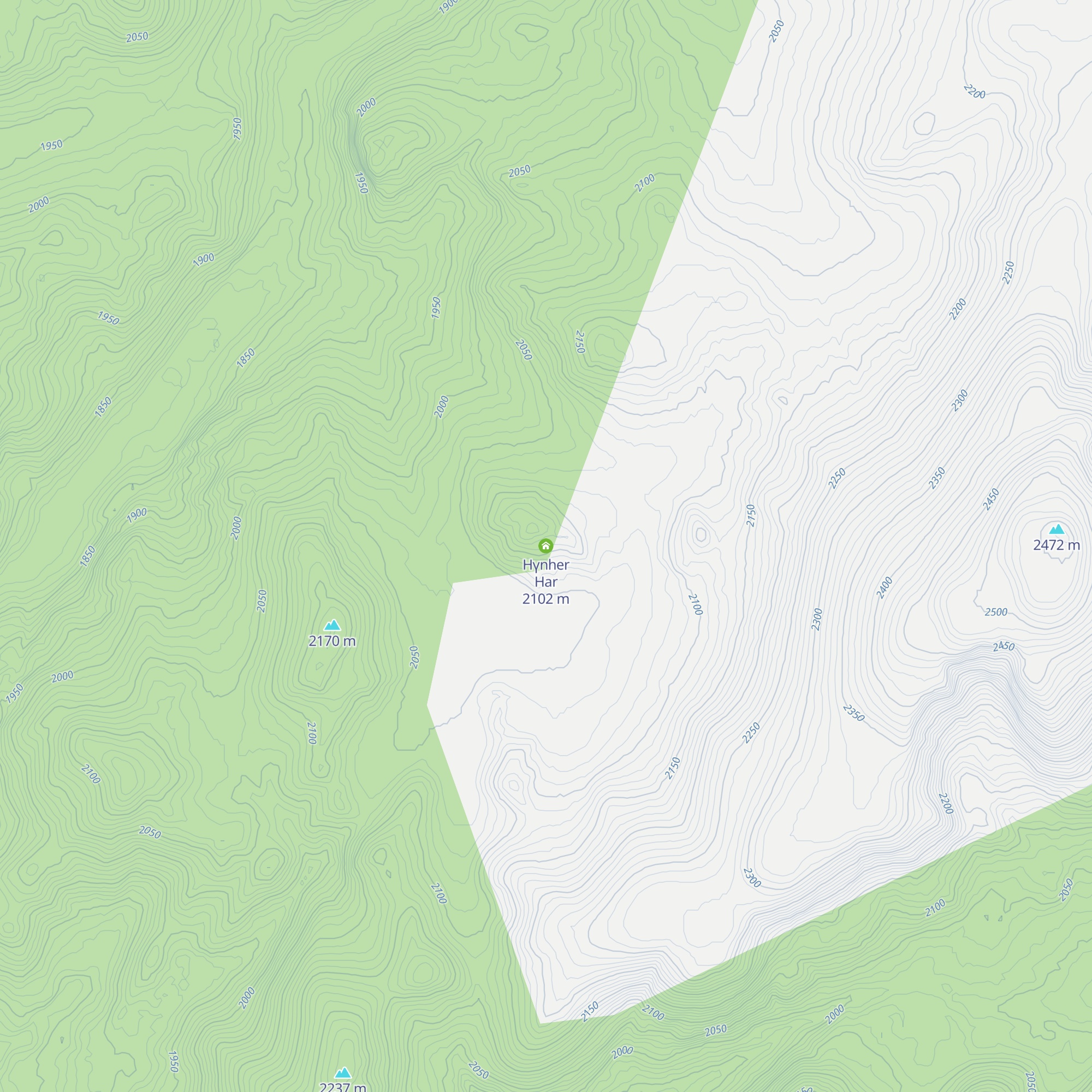 Hүnher Har map