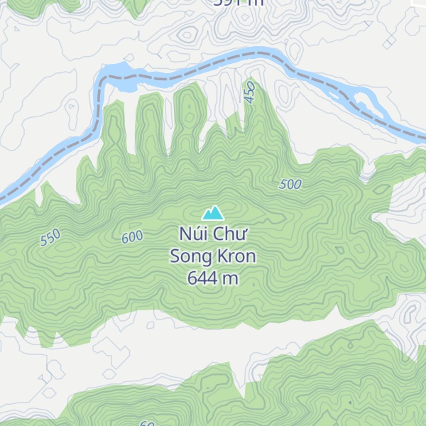 Map of Núi Chư Song Kron
